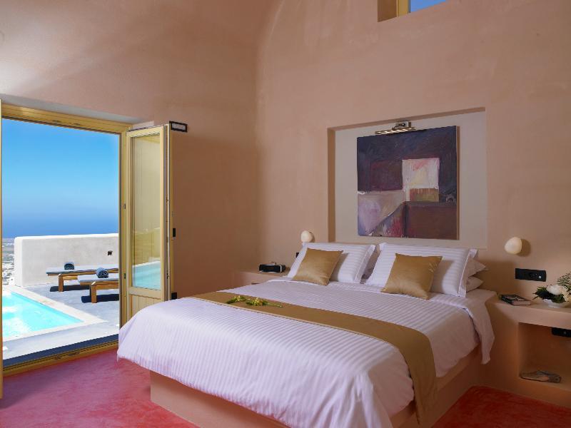 North Santorini A Luxury Spa Hotel Pírgosz Kültér fotó