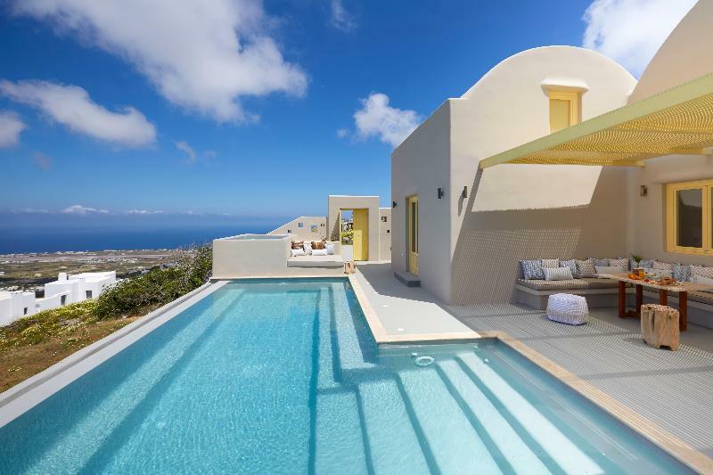 North Santorini A Luxury Spa Hotel Pírgosz Kültér fotó